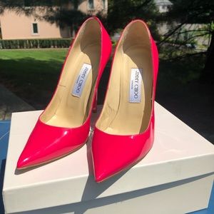 Patent leather Jimmy Choo heels